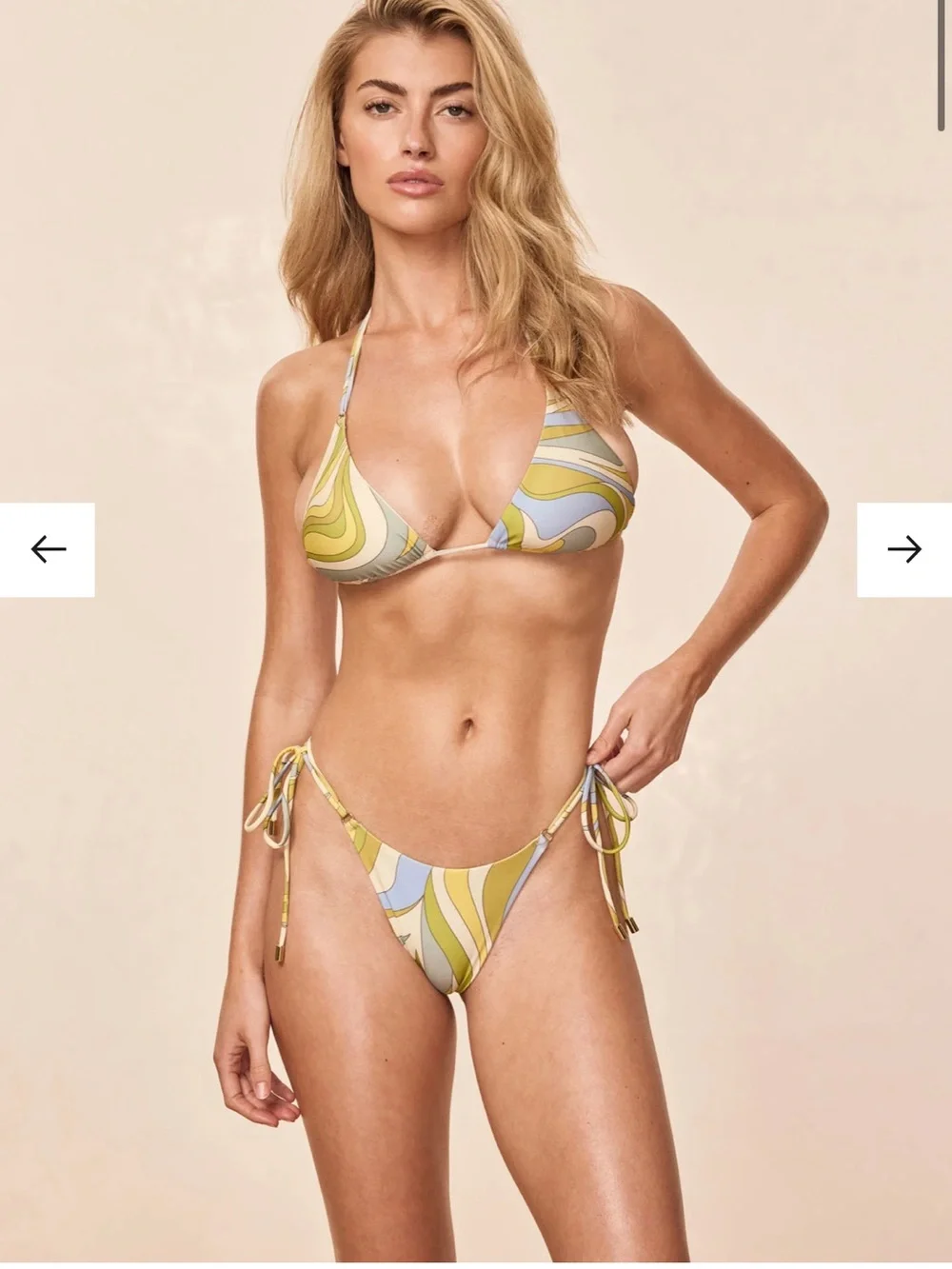 Monday Swimwear Hanalei Bottom Multicolor - Picture 3 of 4